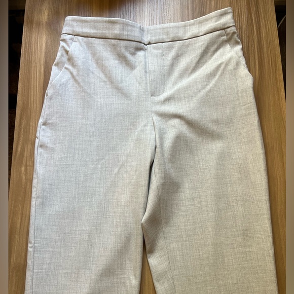 Banana Republic Factory Hayden Pant Heather Grey Size 4 NWT - Picture 4 of 7